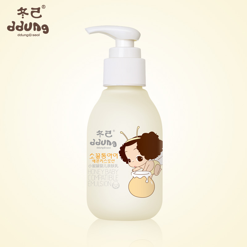 韩国ddung冬己 婴儿润肤露 小蜜罐润肤乳液100ml 宝宝天然滋润霜