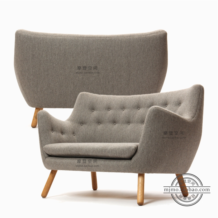 Modern Space Fabric Sofa Double Room Sofa Designer Furniture Creative Fashion Nordic Small Household Sofa