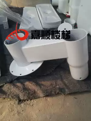 Factory direct neck small keel high quality indoor duplex loft steel wood handrail guardrail