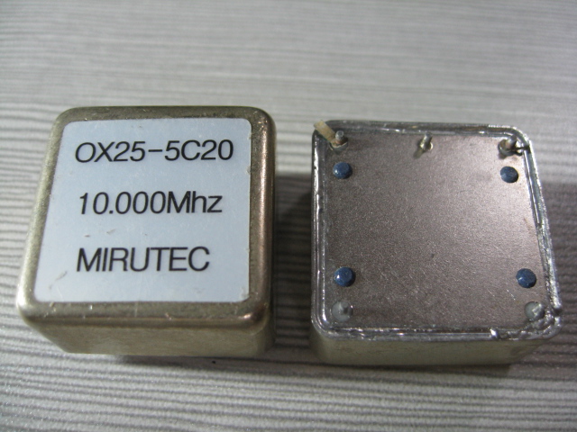 Disassembly PARTS OX25-5C20 10MHZ HIGH STABILITY TEMPERATURE CRYSTAL OSCILLATOR 5V SINE WAVE INSTEAD OF MV85