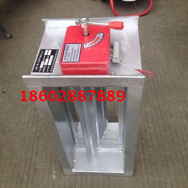 500X200 electric fire damper manual regulating valve electric normally open fire damper common plate fire damper integrated air valve