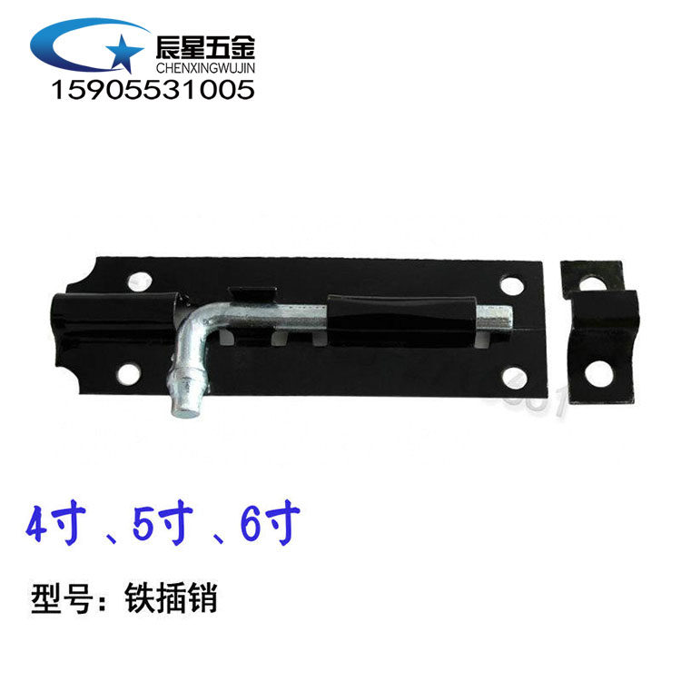Price for engineering with black iron bolt old simple normal door and window bolt steel bolt door bolt 10