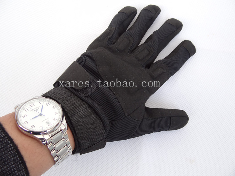 Ares Military Purchase---Black Hawk Full Finger Tactical Gloves (Imported Fabric)