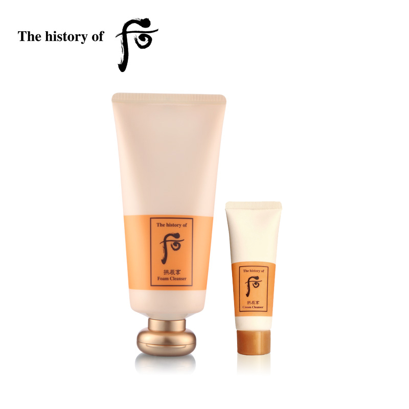 【正式】Whoo后拱辰享洗面奶泡沫洁面膏180ml 温和洁肤