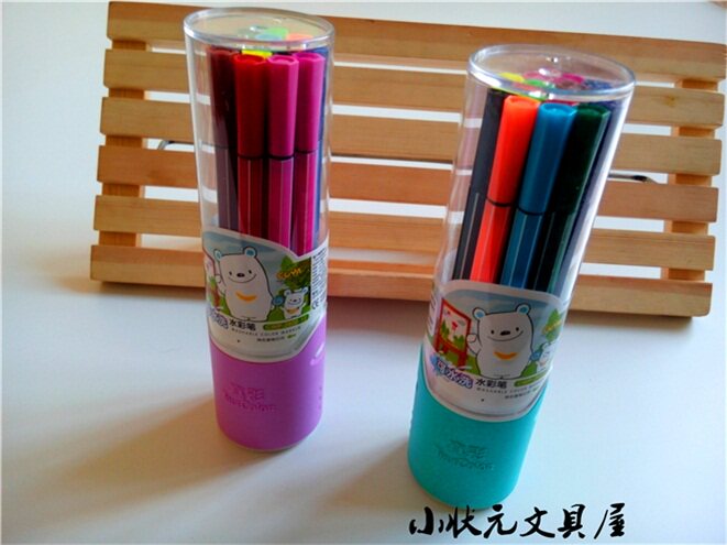 Full color waterable color pen 12 color 18 color 24 color 36 color large wholesale