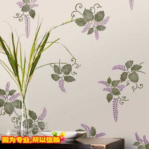 Hollowed-out Wall Painted Spray Graffiti Print Stencil Silicon Algae Clay Art Paint Emulsion Paint Propylene TYHW-196