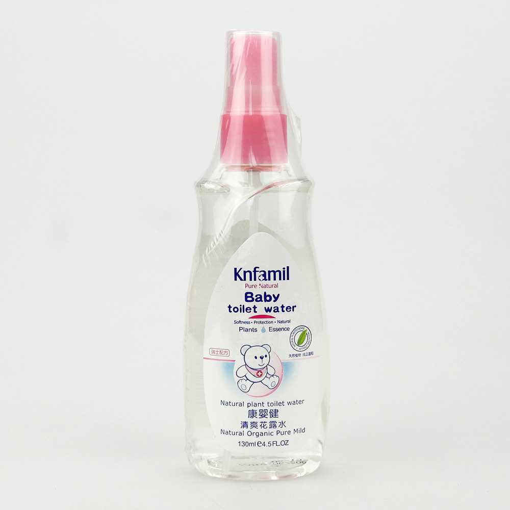 康婴健婴儿清爽花露水130ml 喷雾型 KYJ064 保质期2017.5