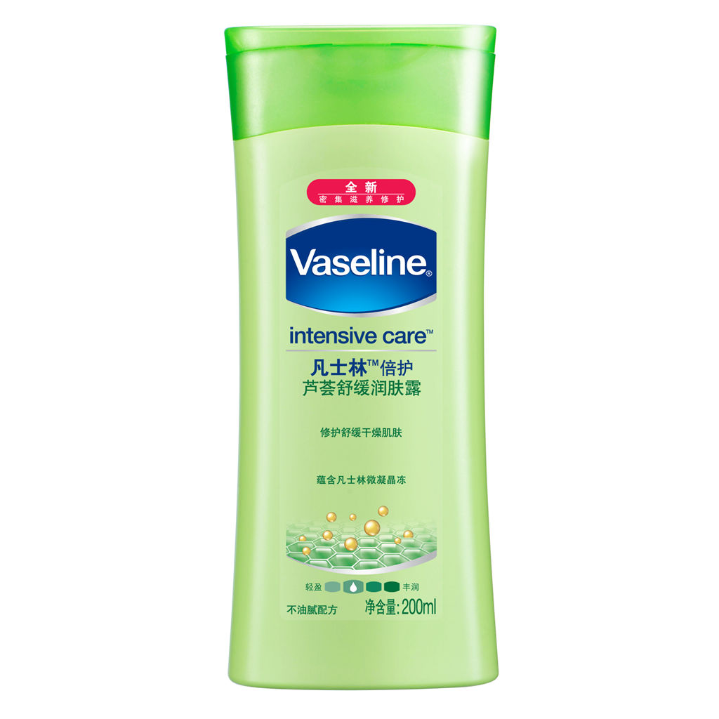 VANSELINE/凡士林修护润肤露芦荟清爽200ml