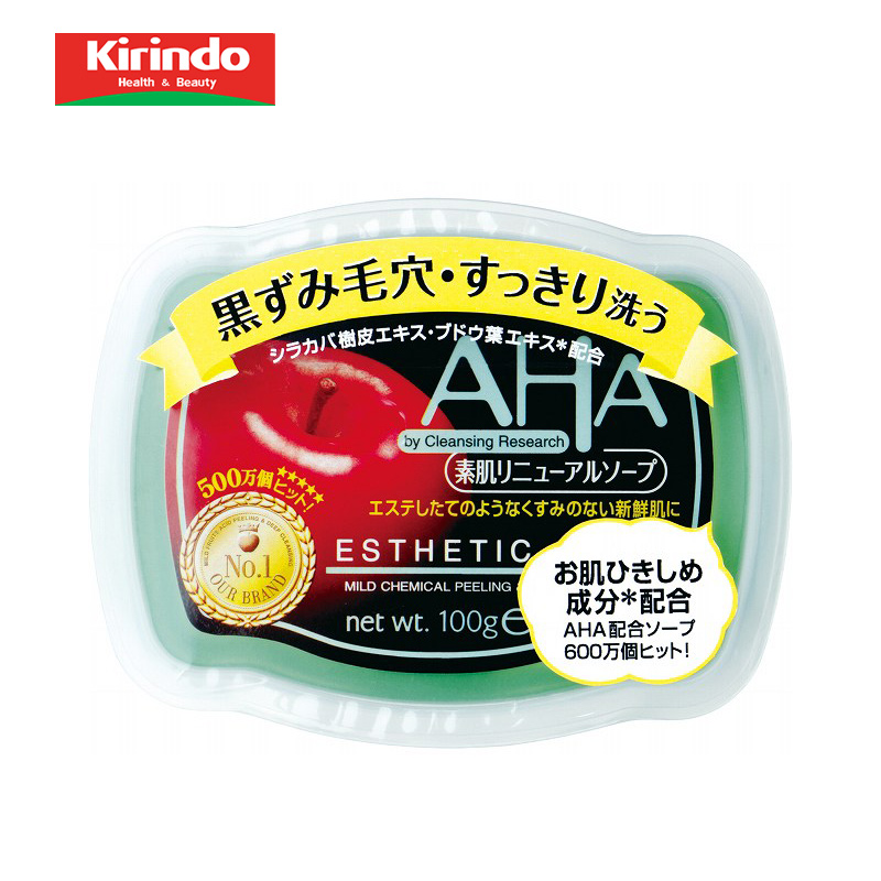 【Kirindo】日本进口BCL AHA Cleansing Research柔肤洁面皂