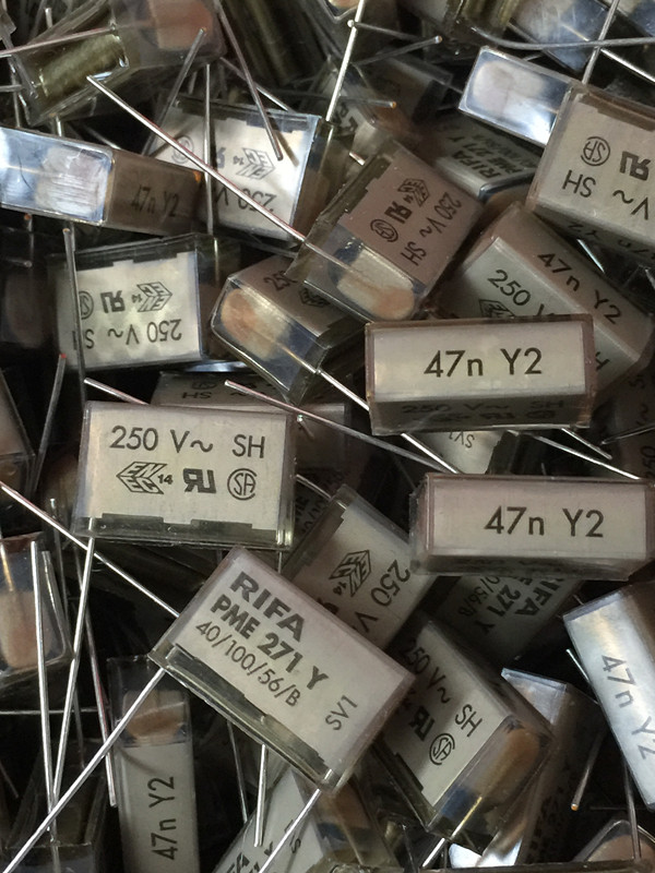 New original box Sweden RIFA PME271Y547MR30 0 Y2 047uf 47nf 47nf 250VAC 250VAC P: 22