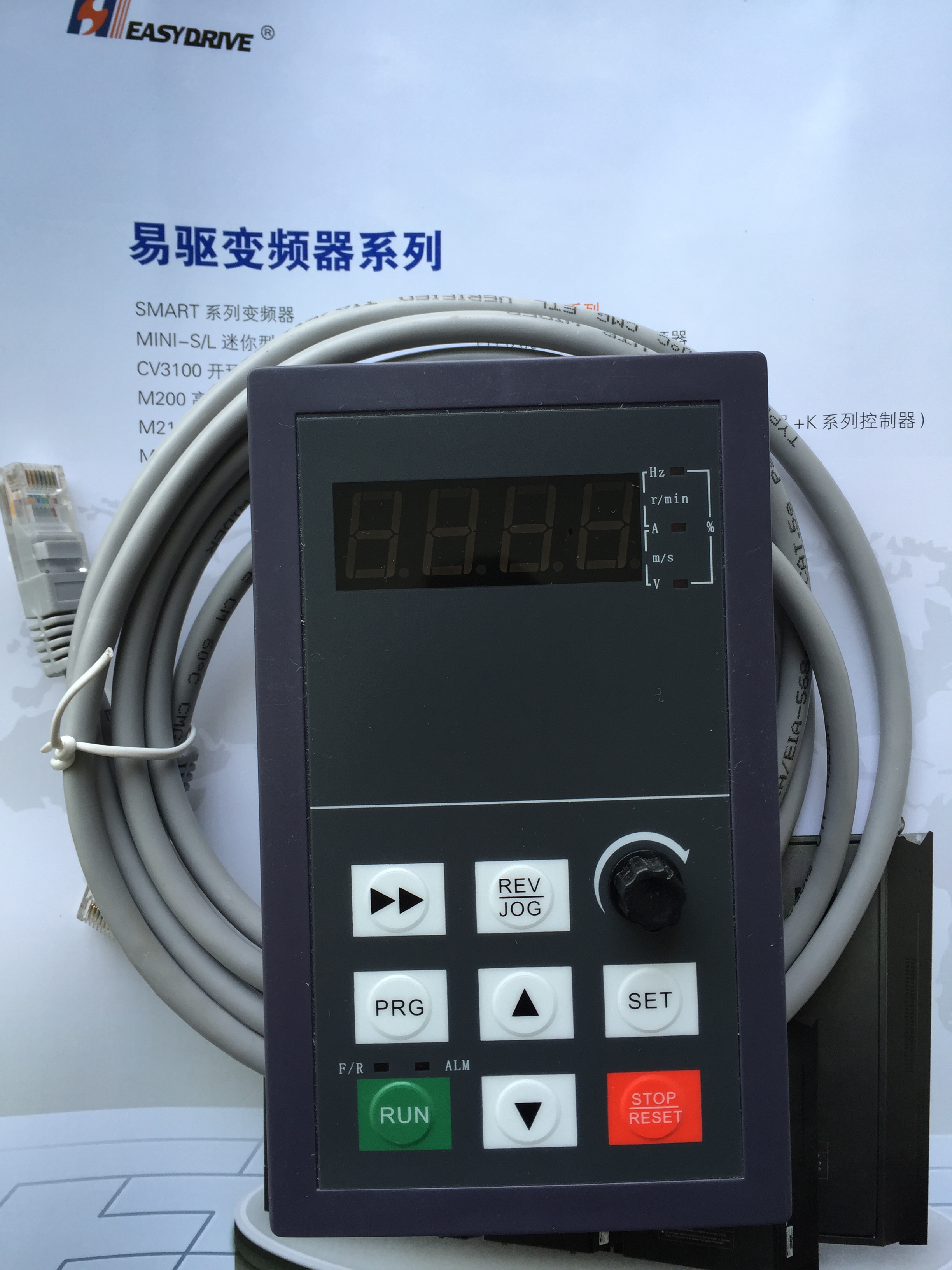 Easy driving frequency inverter ED3100 CV3100 large panel display suitable for 11-630KW brand new