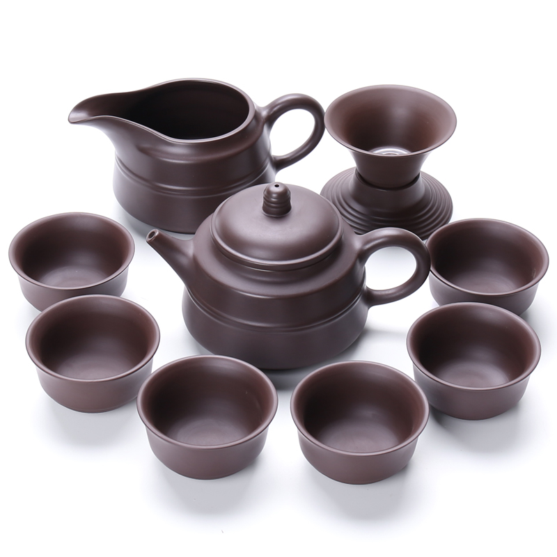 Chiang kai - shek Japanese manual kung fu tea set undressed ore it purple clay make tea tea set tea service