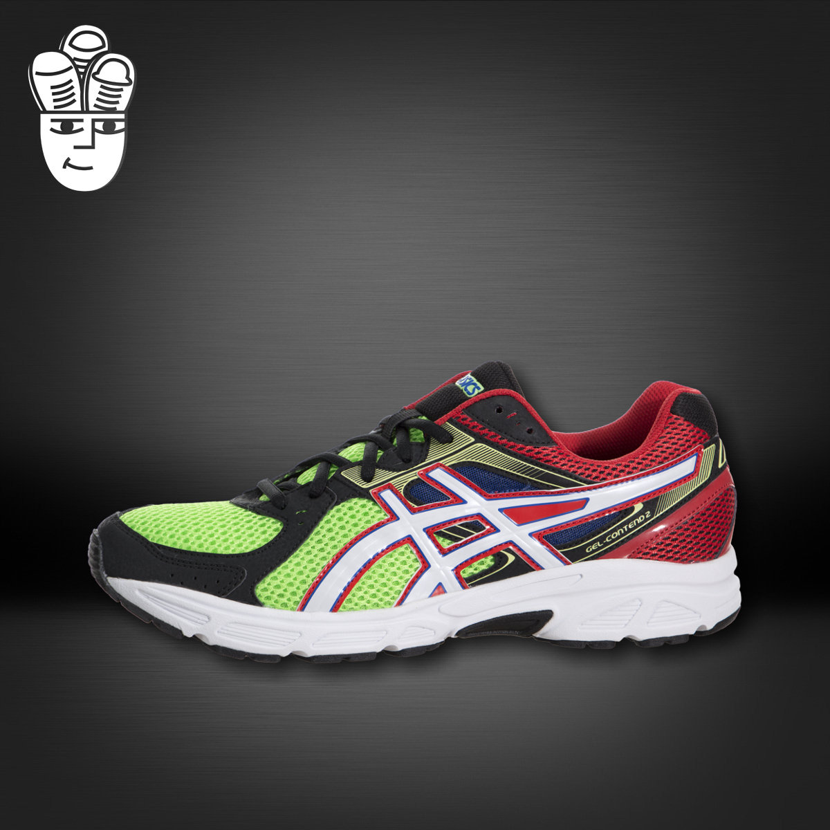 爱世克斯 Asics GEL-Contend 2 亚瑟士男子专业跑步鞋 缓冲跑鞋