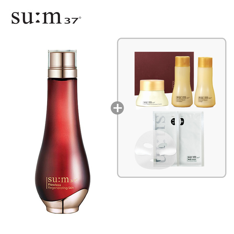 韩国LG直邮su:m37/苏秘(呼吸)  Flawless 再生化妆水 150ml 修复
