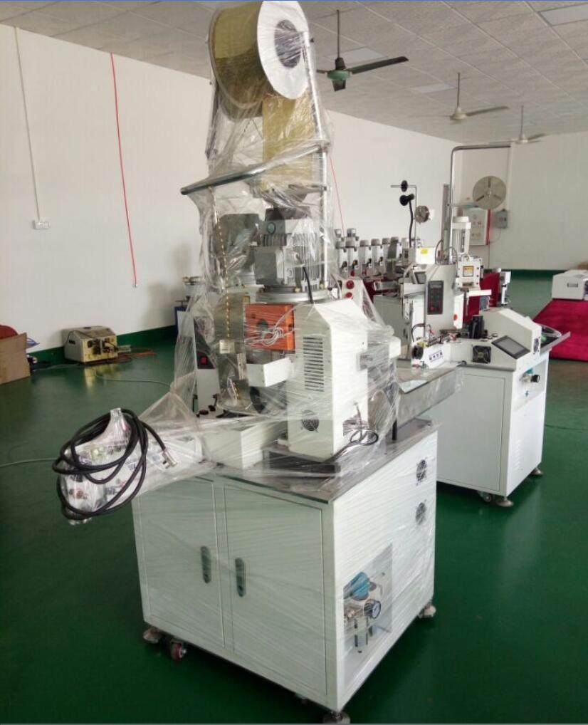 Fully automatic single-head terminal machine double-head terminal machine press-press-machine crimping with torsion-wire terminal machine arranging wire