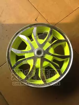 Locomotive Fuxi Qiaoge ghost fire front and rear wheels electric bicycle rim aluminum alloy steel ring front disc brake rear drum