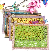 Kindergarten Hanging Accessories Hanging Accessories Wall Decoration Classroom Arrangement Materials Interior Room Exterior Veranda Decoration Handmade Paper Rope Weaving