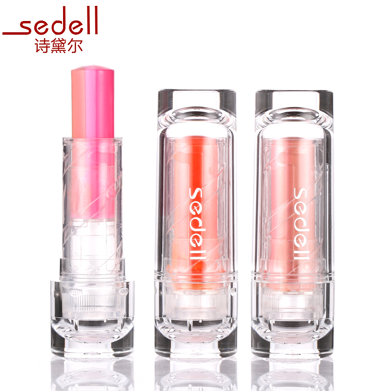 正品！sedell三色渐变唇膏口红 韩国咬唇妆唇彩唇蜜 保湿滋润防水