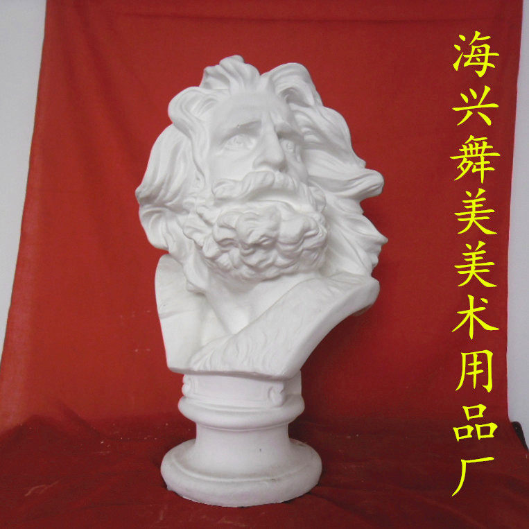 Fine art writing raw teaching aids plaster like a horse racing chest like a high 60cm geometric body five official hands and feet hanging side like wholesale