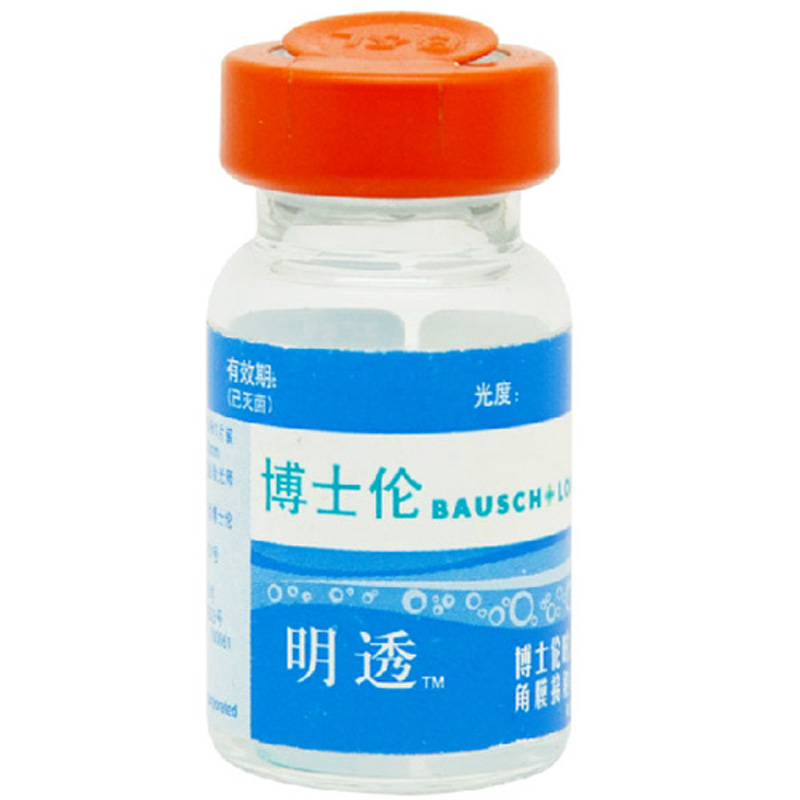 买2赠二 博士伦隐形近视眼镜明透舒适年抛1片装高清 TF