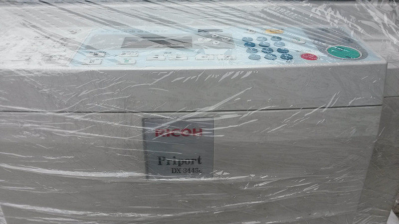 Ricoh DX3443 digital printing press one speed into printing press B4 is a good color new
