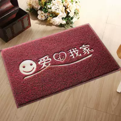 Entrance foyer non-slip mat Carpet floor mat Environmental protection PVC wear-resistant waterproof non-slip wire rod mat Entrance doormat