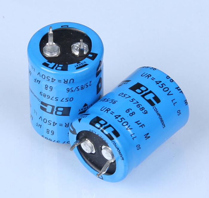 Imported Austria 68uF 450V VISHAY 057 electrolytic capacitor BC 22 × 30 -Taobao