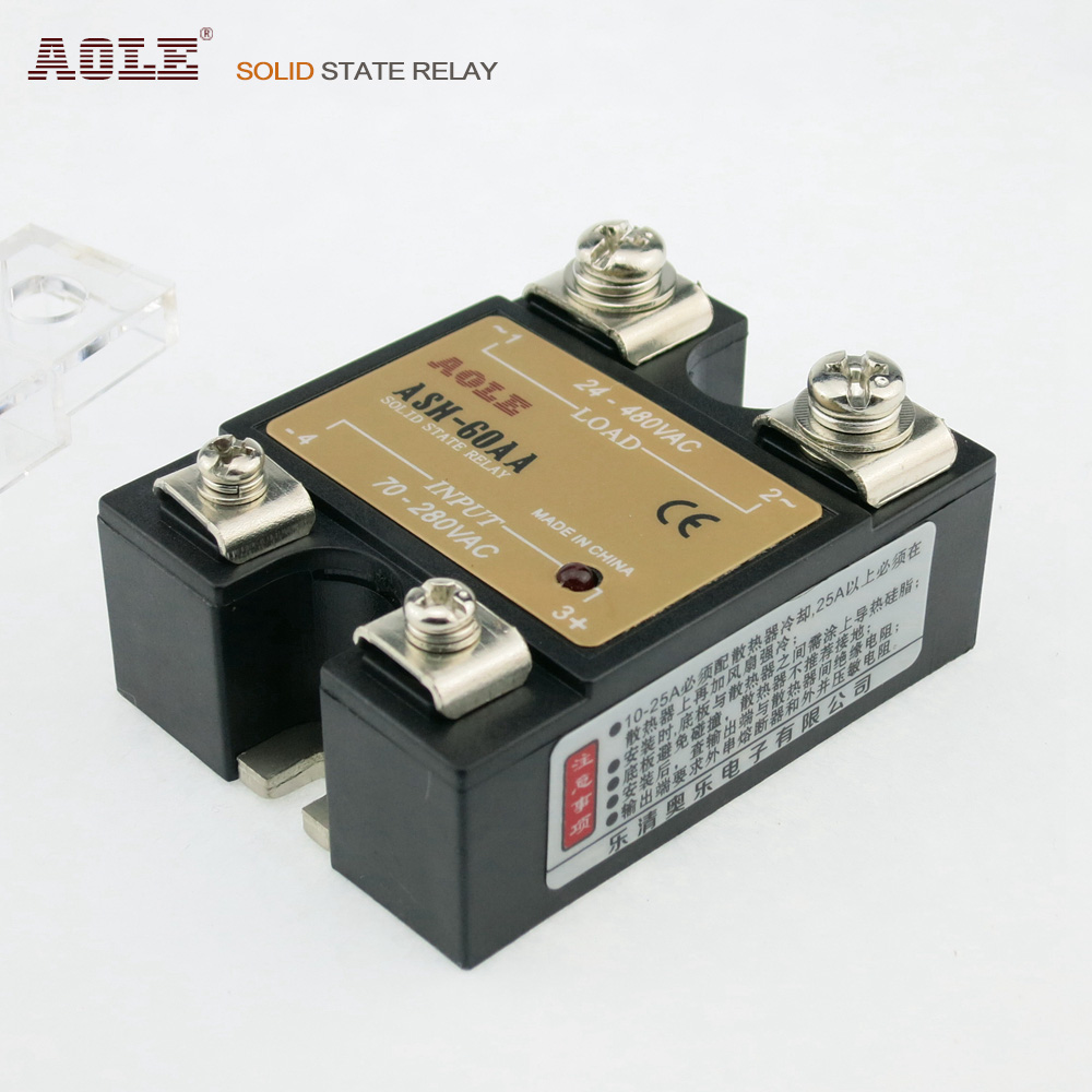 Hot selling Ole manufacturer Direct sales new patch AOLE single-phase AC solid-state relay ASH-60AA spot