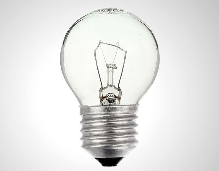 E27 incandescent light source 25W screw tungsten wire bulb 220V transparent incandescent bulb Shop lamp universal