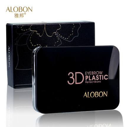 AloBon/雅邦俏眉立体塑形眉粉4.5g画眉持久防水防汗双色粉眼妆