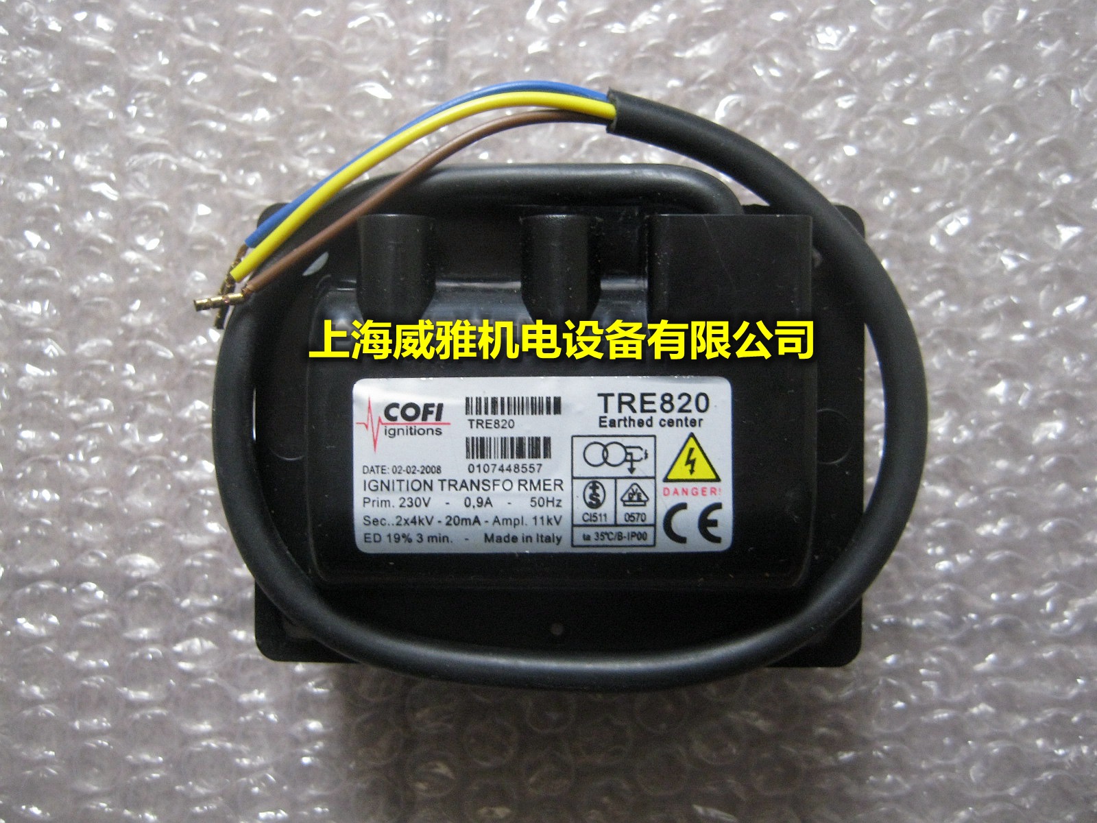 TRE820 TRE820P TRE820P 4 COFI Coffey) burning machine) High Voltage package) ignition transformer