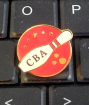 Chinese Bowling Team Badge Chinese Bowling Association Badge B