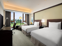 Xiamen Yuehua Hotel Garden Deluxe Room Twin Bed