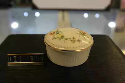 Spot wedgwood UK Bone China Mirabelle series jewelry box jewelry box 110101