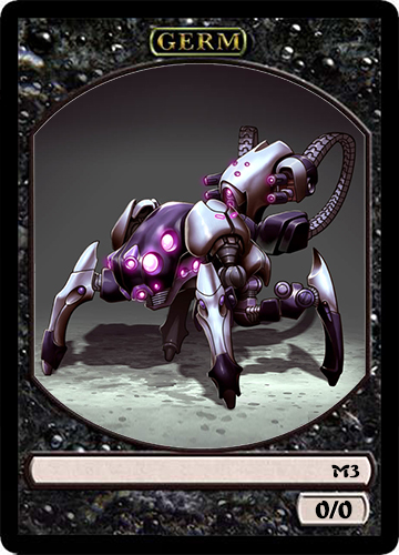 (M3 card cards) MTG magic Fengyun metal derivatives 18th season-Germs Cranium