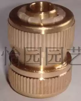 Four-point pure copper repair joint, straight joint, 4-point extension joint