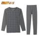 Newset / New 1 Series Bộ đồ lót nhiệt nam mới Cotton dài tay In In Qiuyi Qiuku Set YD51587 những kiểu đồ bộ thu đông Phù hợp với nóng lên