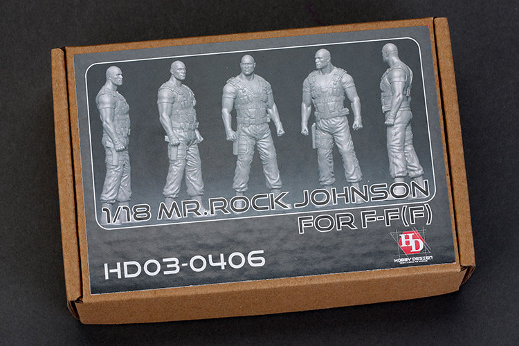 HobbyDesign 1 18 FF Figure Series Rock Johnson HD03-0406