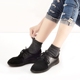 Vớ len dày đặc màu thấp để giúp nông miệng khăn cashmere nữ thấp để giúp vớ terry ấm mồ hôi phụ nữ vớ tất ống chân đá bóng Bít tất nữ