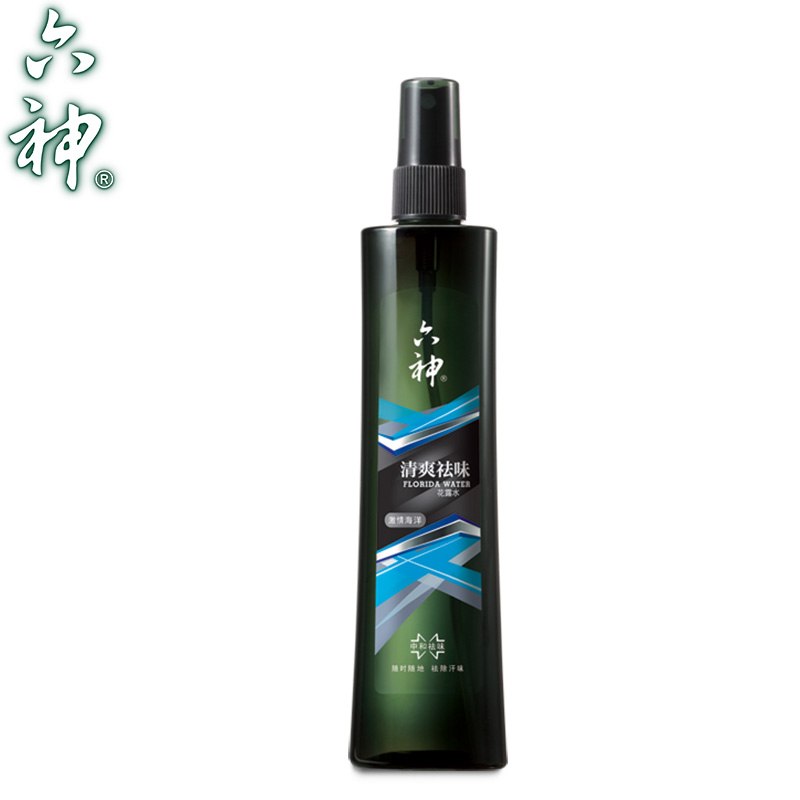 【正品保证】六神清爽祛味花露水（激情海洋）喷雾花露水 180ml