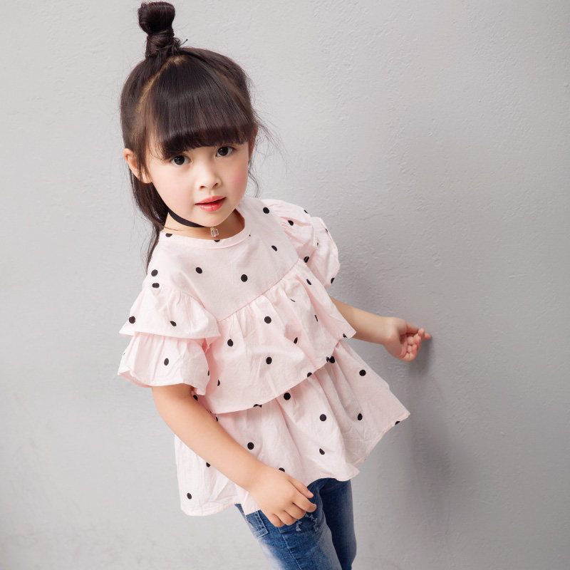 Summer new children Baby cake shirt New products Children baby girl baby casual cake-shirt