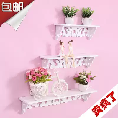Creative home decoration pastoral wall partition partition wall bracket wall rack rack rack decoration frame