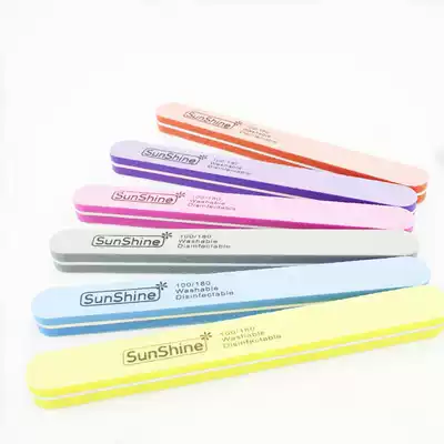 South Korea imported sunshine sponge sand rubbing strip polishing strip thickness sand sponge sand rubbing strip nail art