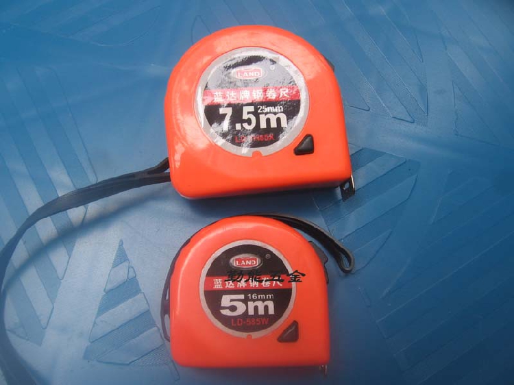 Landa brand land 5m 7.5m tape measure 5M*16LD-585W LD-7H85X steel tape measure 2m 3m
