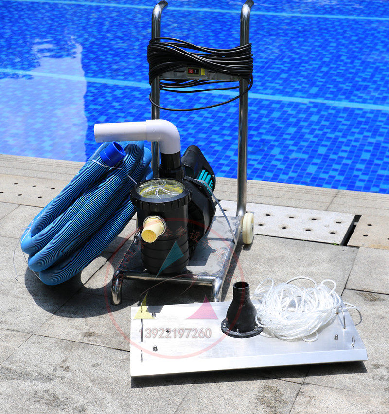 Eke Suction Dirt Machine Pool Bottom Cleaning Equipment Underwater Vacuum Cleaner Fish Pool Double Operation Large Swimming Pool Suction