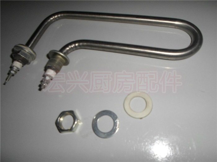 Stainless steel pistol electric heating tube Heating tube Insulation sales table water heater fast food car 2KW heating tube