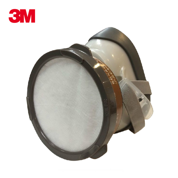 3M 1201尘毒防护面罩面具漆雾和有机蒸气防护 工作必备单品