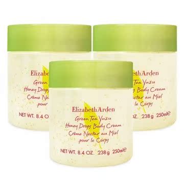 Elizabeth Arden雅顿 绿茶柚子蜜滴舒体霜三入组(250mlx3)