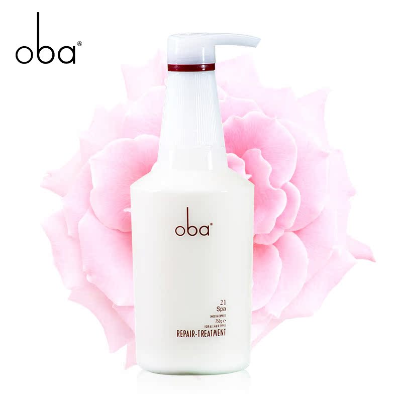 oba/欧芭 21印象蚕丝蛋白胶原发膜倒模/焗油欧巴深层修复顺滑21号