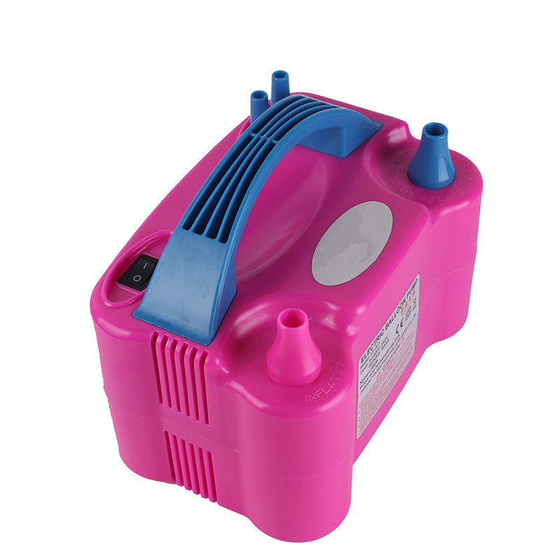 Fast Electric Inflator Double Hole Inflator Special Balloon Electric Inflator